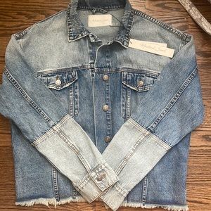 Two-tone Jean jacket